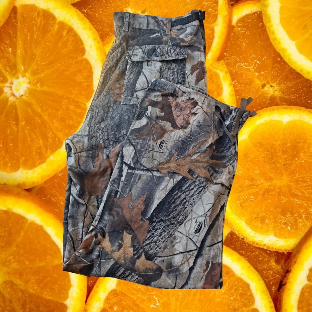 Guide‎ Series RealTree Hardwoods Camo Cargo Pants XL Mens Hunting Fishing